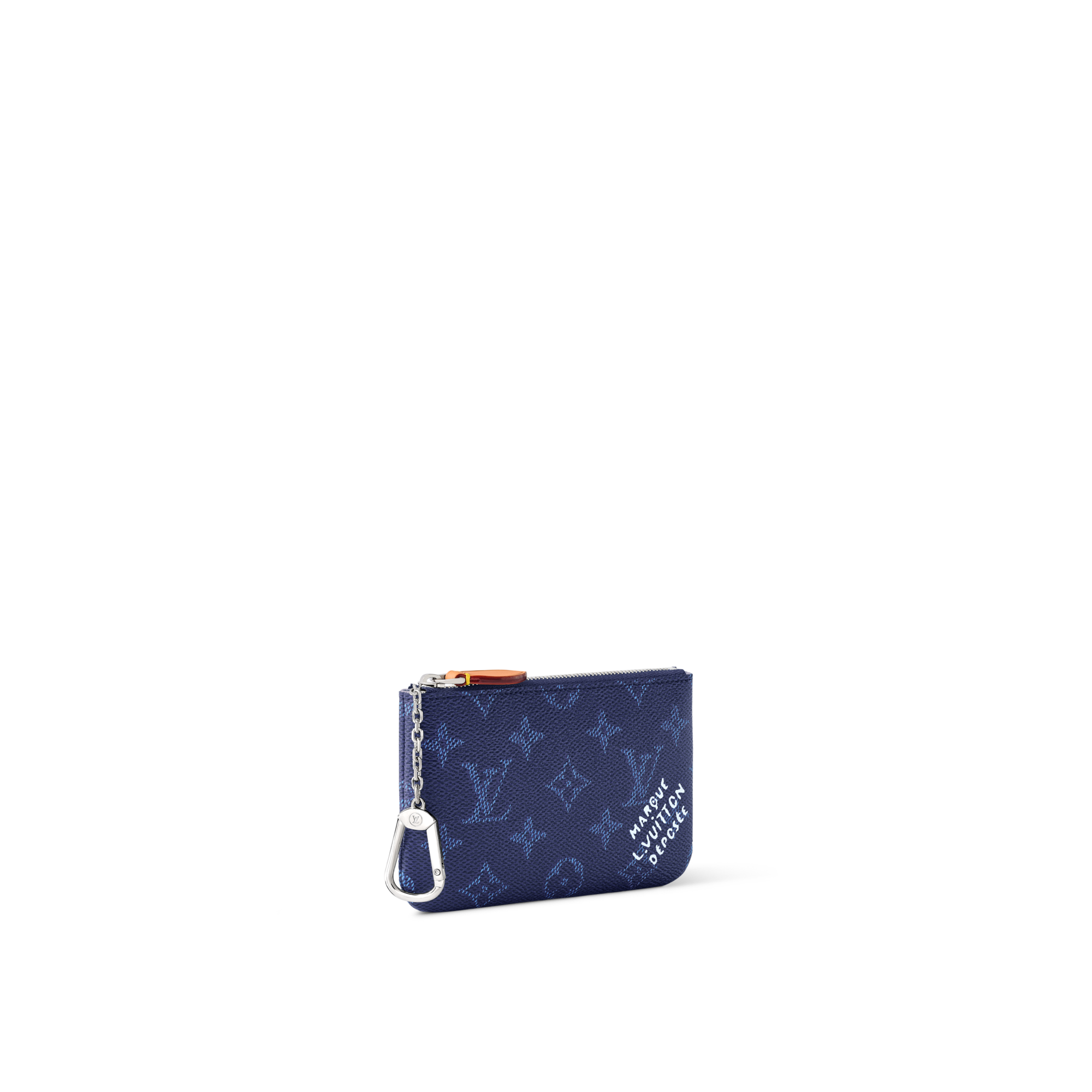 LOUIS VUITTON マネークリップ ネイビー K.S. Key Pouch S Other Monogram Canvas - Wallets and Small Leather